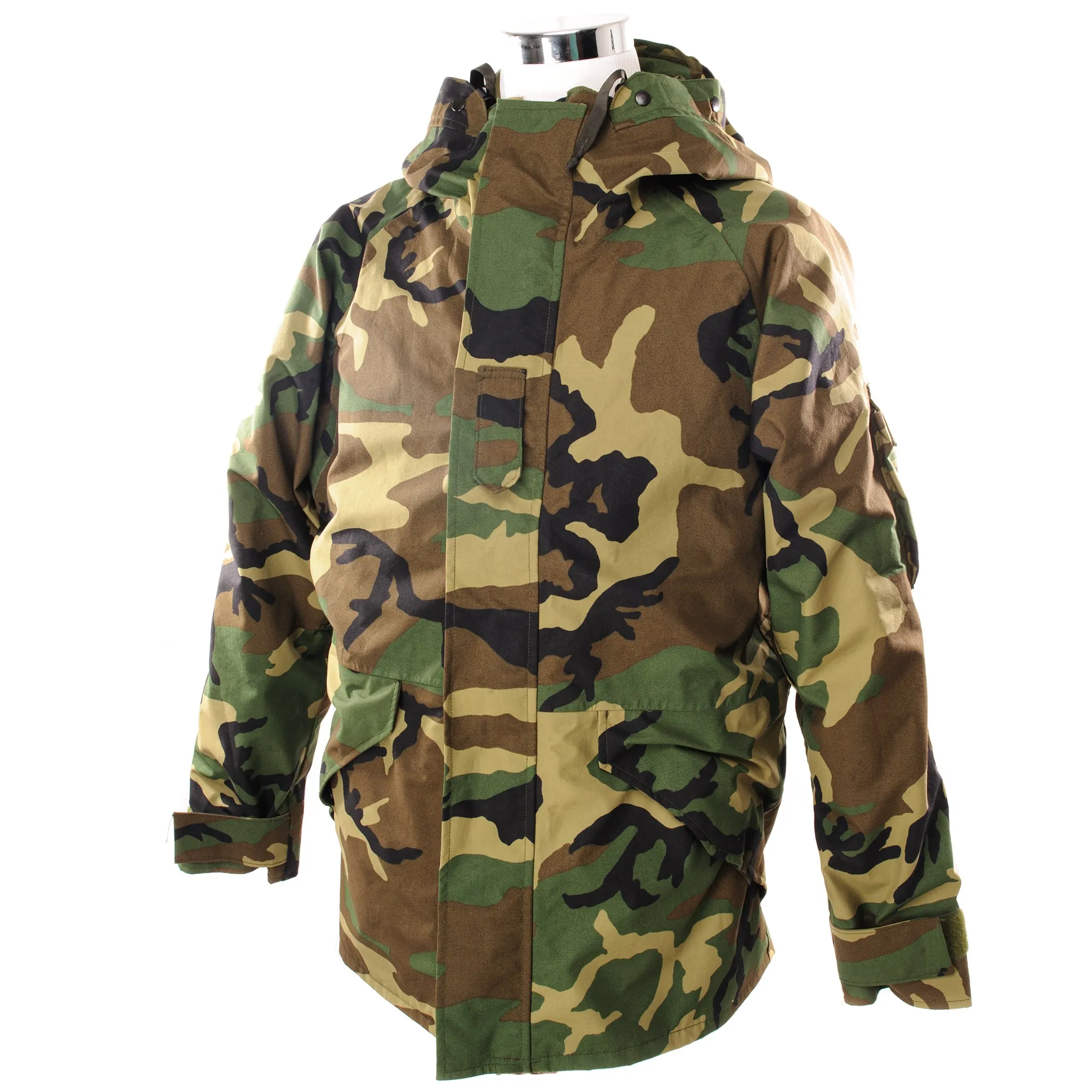 VINTAGE US ARMY ECWCS PARKA 1998 SIZE MEDIUM REGULAR GORE TEX DEADSTOCK