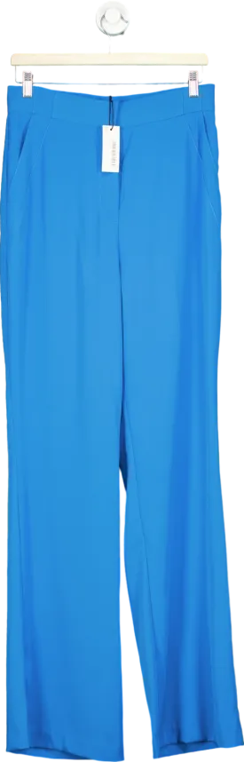 Wallis Cobalt Premium Pinktuck Detail Kickflare Trouser UK 12