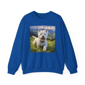 Westie Artistic Masterpiece Unisex Crewneck Sweatshirt