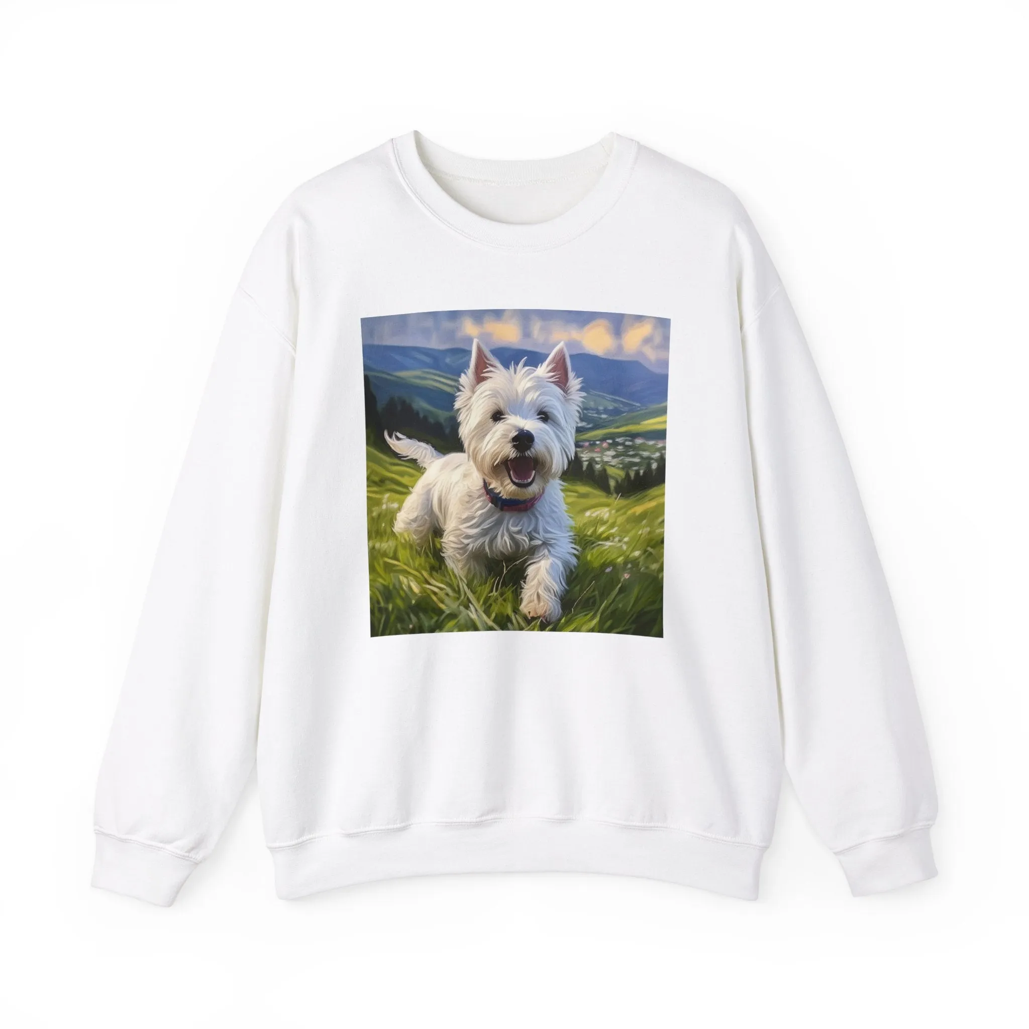 Westie Artistic Masterpiece Unisex Crewneck Sweatshirt