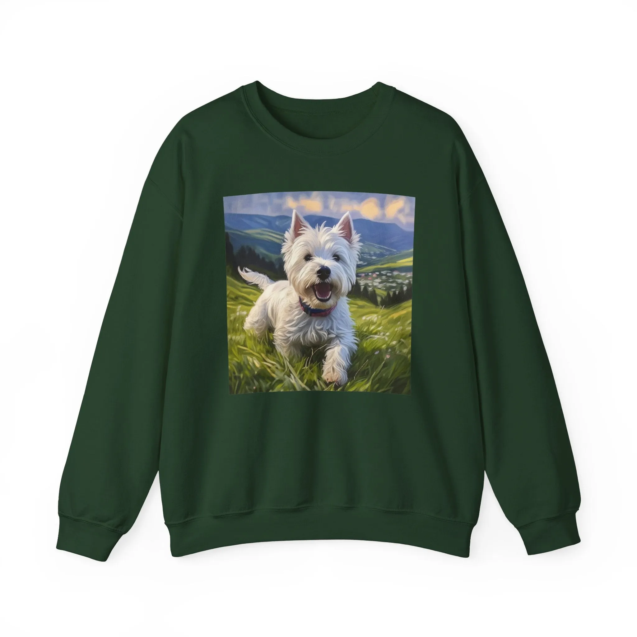 Westie Artistic Masterpiece Unisex Crewneck Sweatshirt