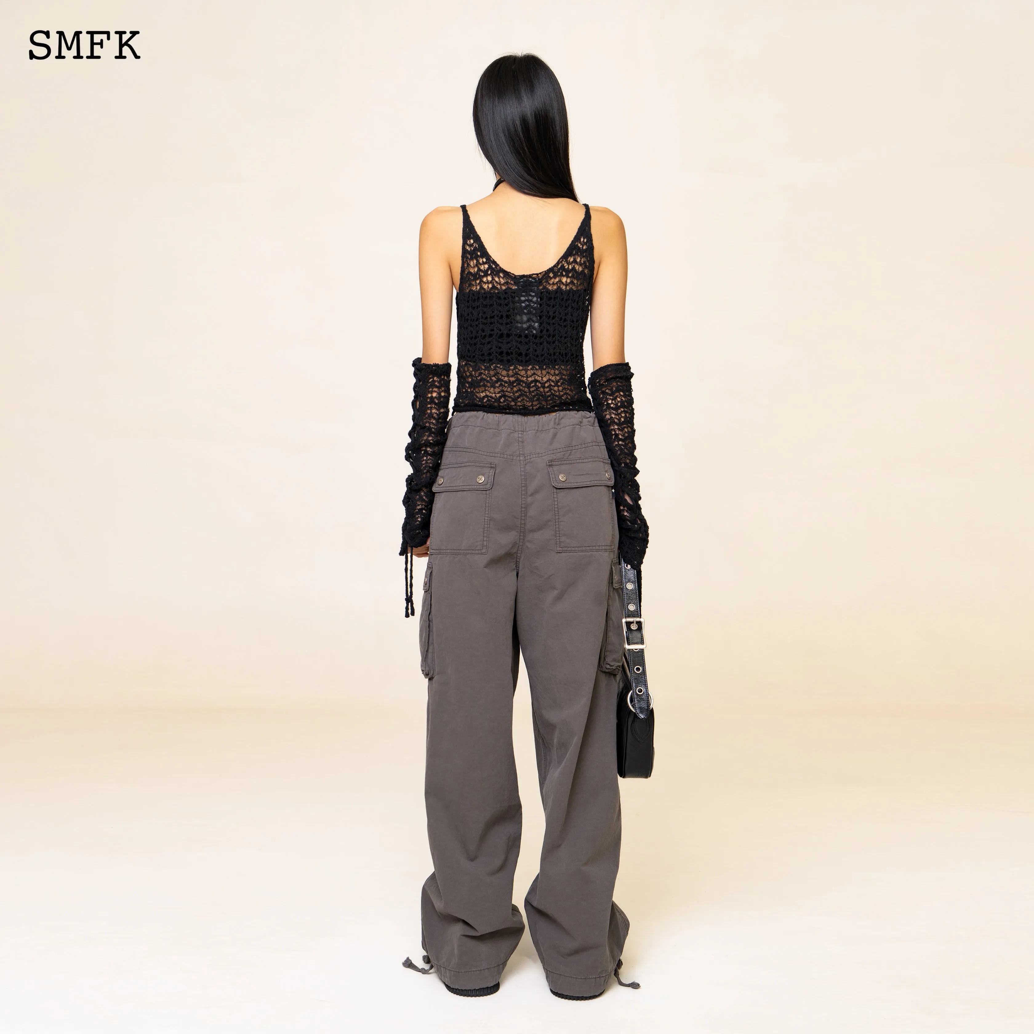 WildWorld Black Jellyfish Weaved Top Set