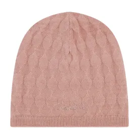 ZK Rose Textured Knit Hat